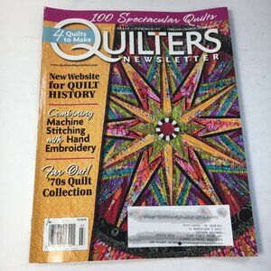 Quilters Newsletter February/March 2015 Magazine No. 444 100 Spectacular Quilts